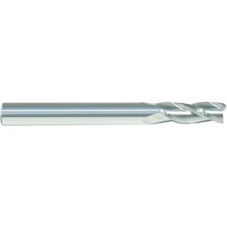 Morse Single End Mill, Center Cutting Regular Length, Series 5941, 18 Cutter Dia, 112 Overall Length 54791
